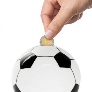 ALCANCÍA EN FORMA DE BALÓN personalizada